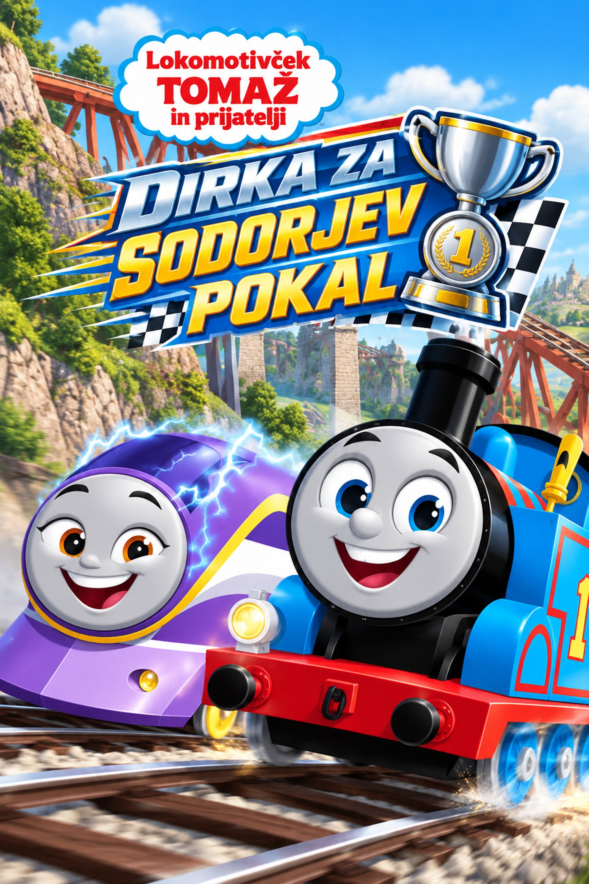 Lokomotivček Tomaž in prijatelji: Dirka za Sodorjev pokal (2021)