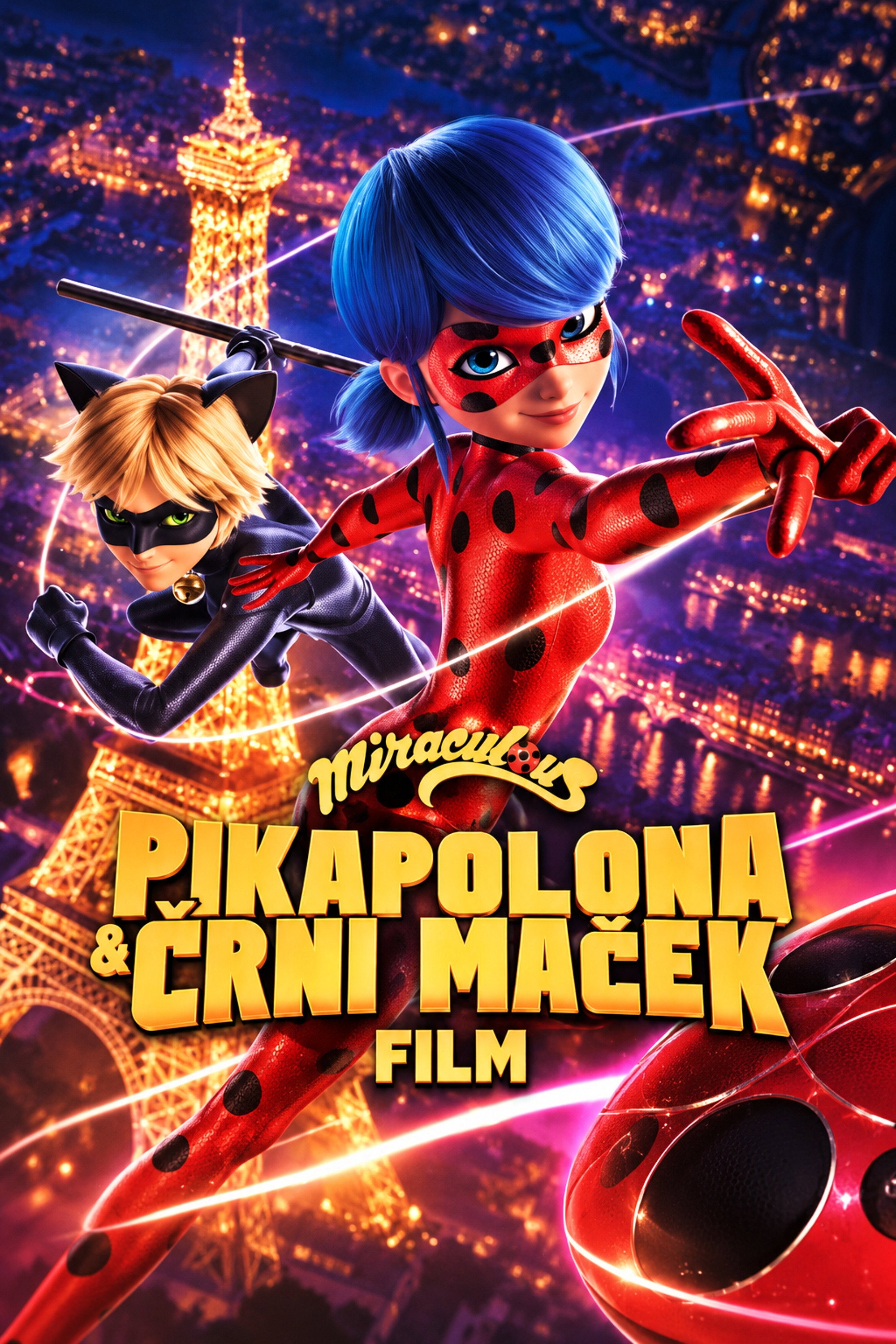 Miraculous: Pikapolona & Črni maček: Film (2023)