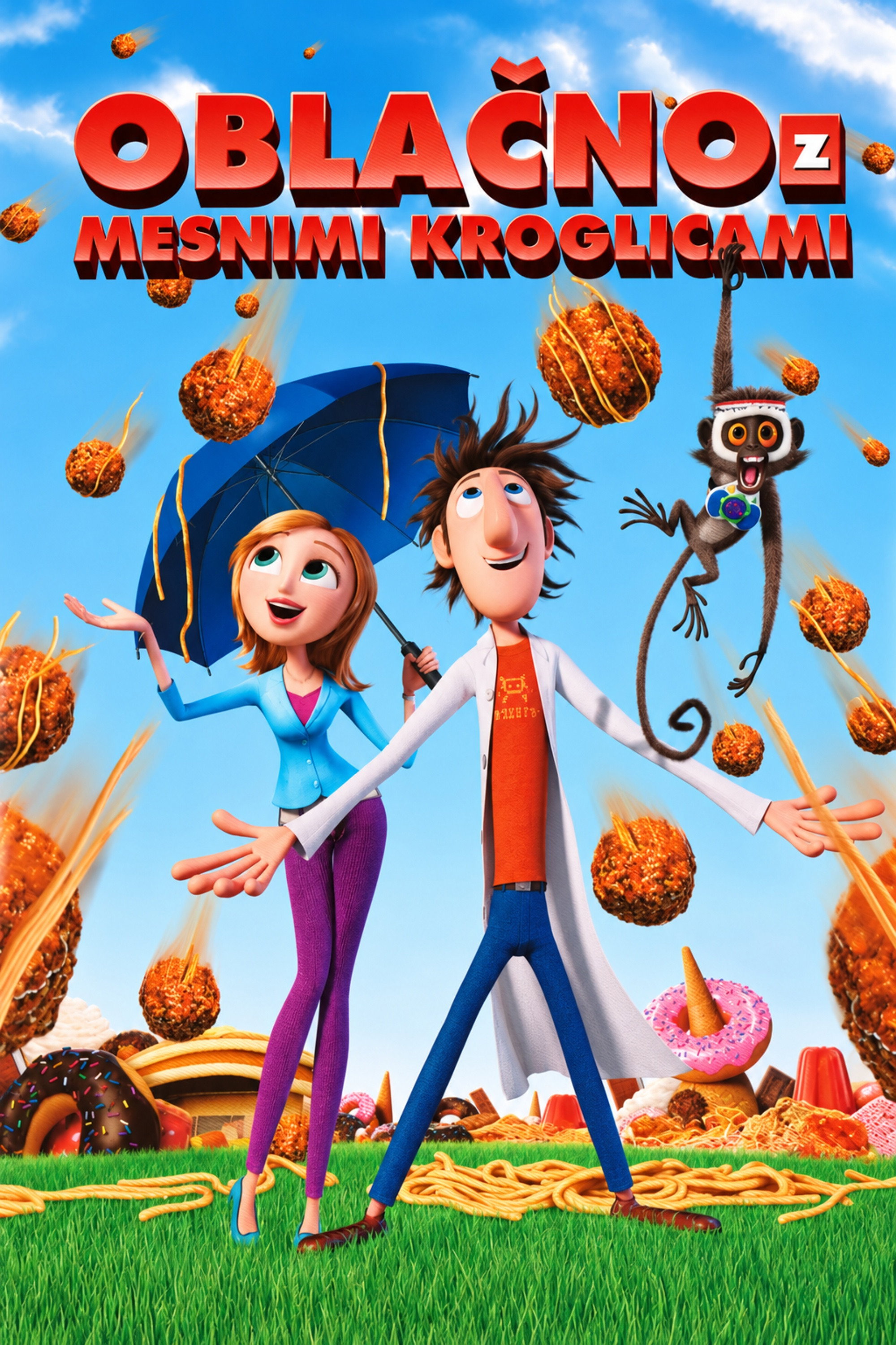 Oblačno z mesnimi kroglicami (2009)