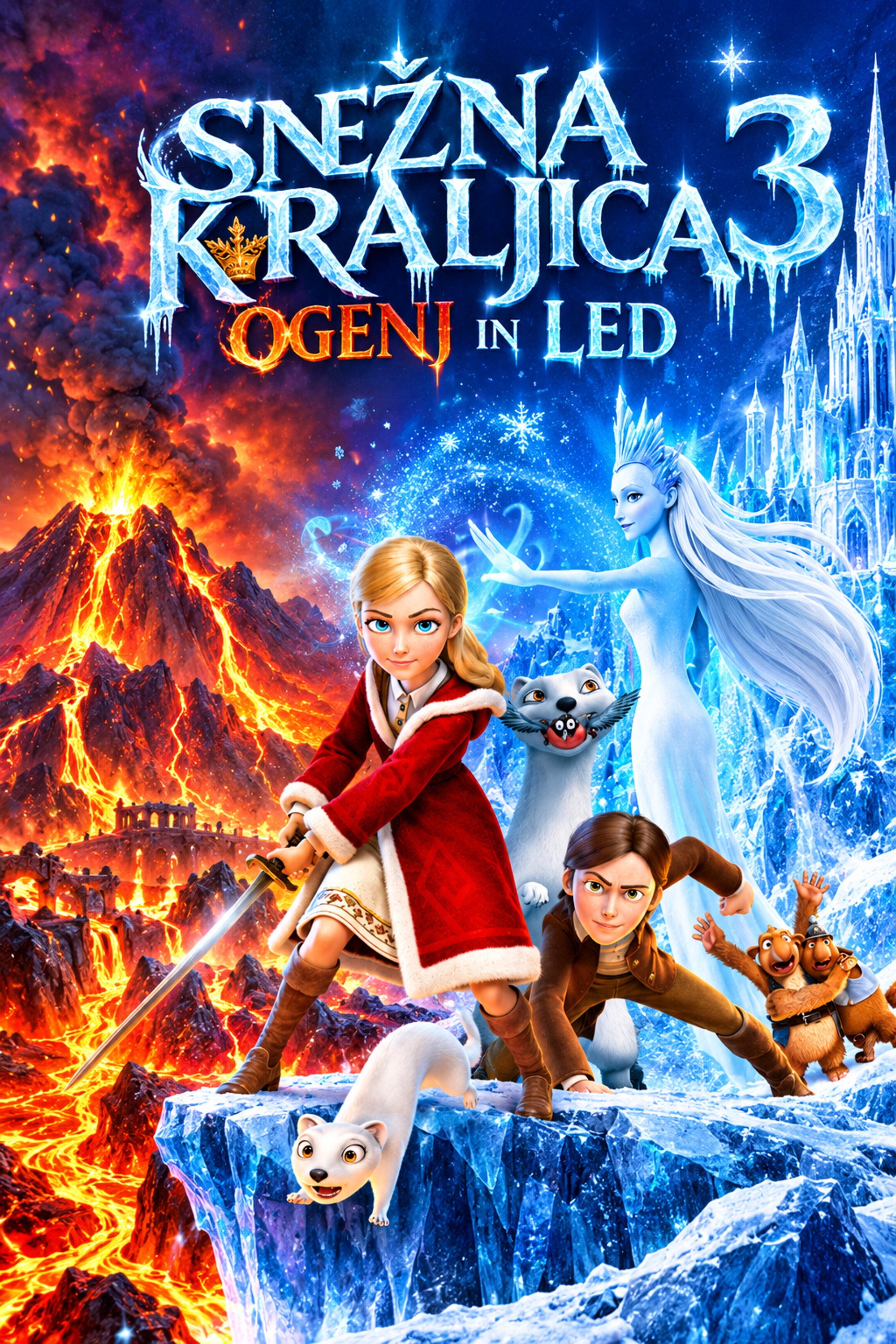 Snežna kraljica 3: Ogenj in led (2016)