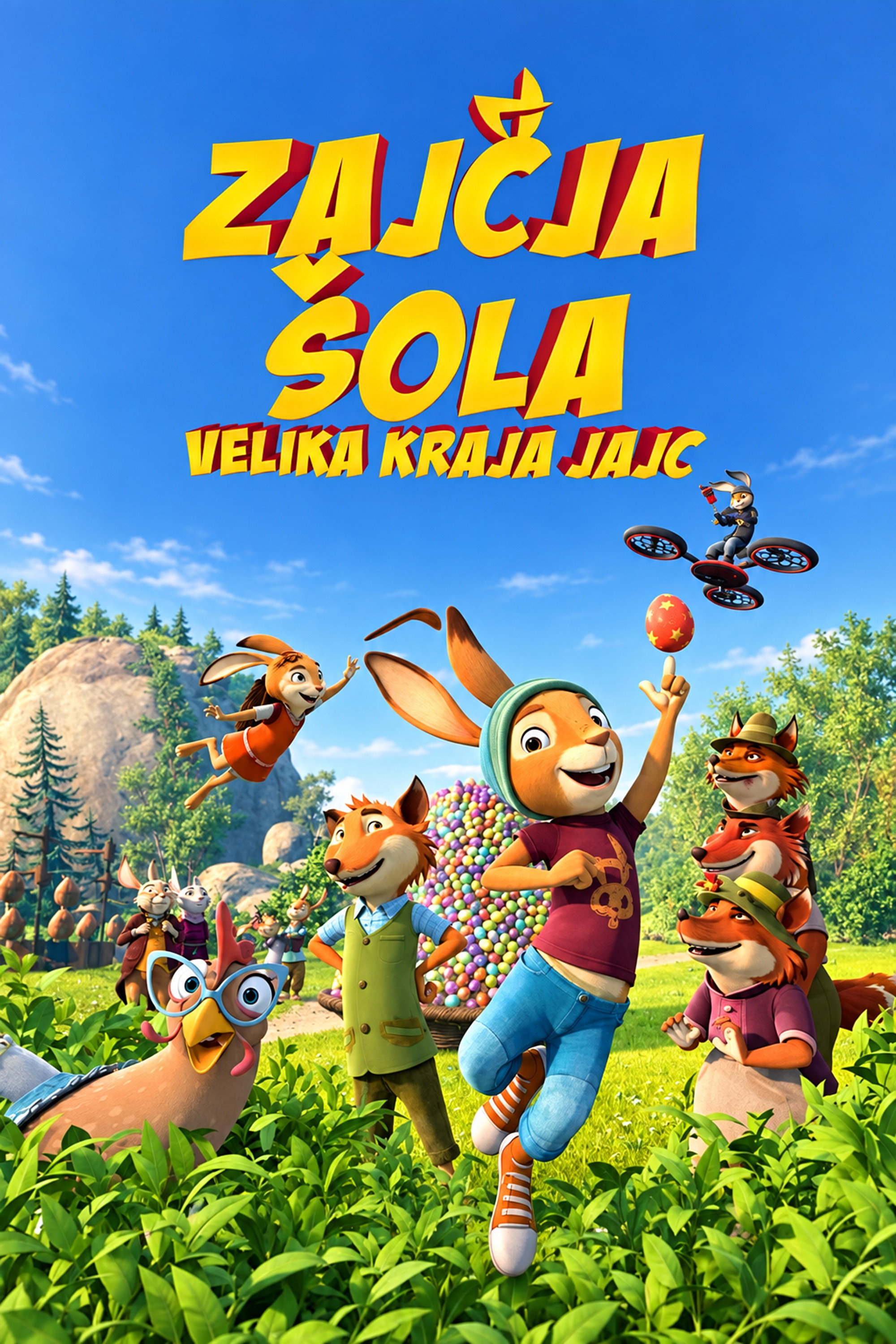 Zajčja šola: Velika kraja jajc (2022)