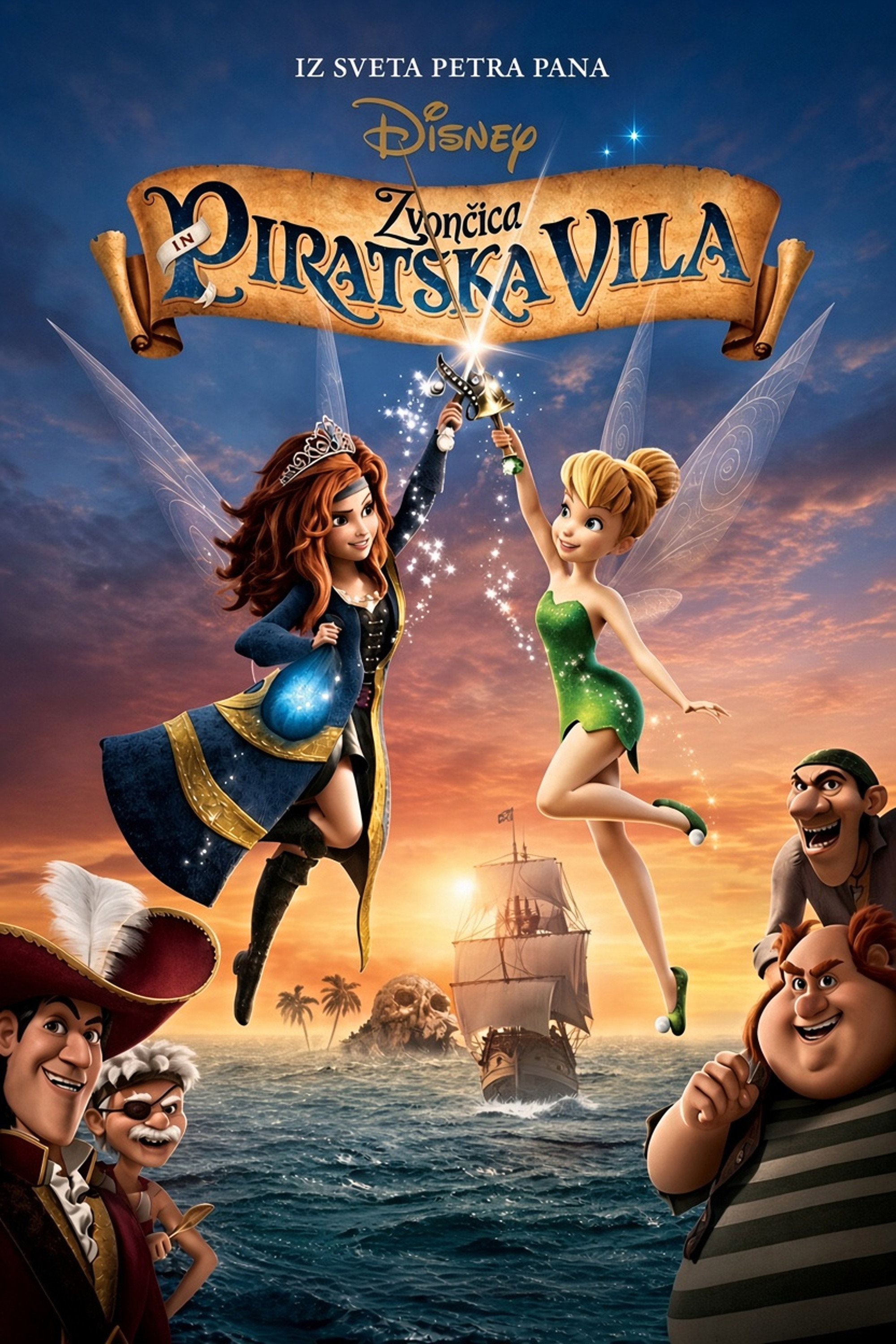 Zvončica in piratska vila (2014)